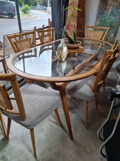 Juego de comedor Vintage reciclado en internet