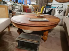 Mesa baja ovalada
