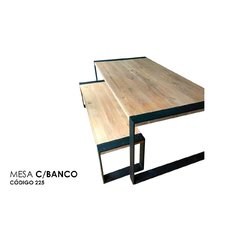 Mesa con Banco