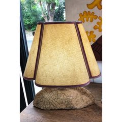 Lampara de Escritorio de Ceramica Craquelada