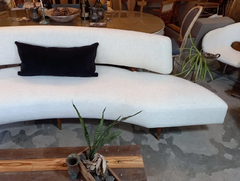 sofa curvo 70' - tienda online