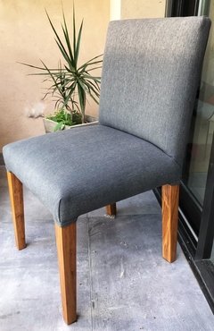 Silla Vestida Recta Lino - comprar online