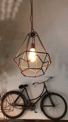 Lampara Industrial Diamante - comprar online