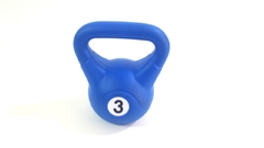 Pesas Rusas 3 Kg Pvc Rellenas Funcional Gym Calidad Colores - comprar online