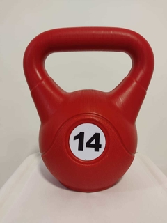 Pesas Rusas 14 Kg Pvc Rellenas! Funcional Gym Calidad Colores