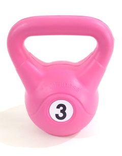 Pesas Rusas 3 Kg Pvc Rellenas Funcional Gym Calidad Colores