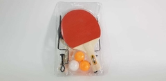 Set 2 Paletas De Ping Pong + 3 Pelotas