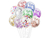 Kit de 10 Globos Transparentes #12 C Confeti