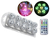 Velas Sumergibles Colores Luz Led Rgb Con Control Remoto 10 pzas