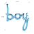 Letrero Boy Azul - comprar en línea