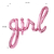 Letrero Girl Rosa - comprar en línea