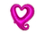 Globo Corazon Calado