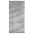 Cortina Papel Metalico Cuadros Lluvia - comprar en línea