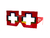 12 Lentes Cruz Neon