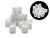Velas led Color Blanco 24 pz