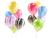 12 Globos Marmoleados