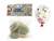 Kit 6 Globos Transparentes #12 Confeti