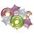 Kit de 7 Globos Donas