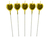 Velas Metalicas Para Pastel de Corazón 12pz - ElReyRaton