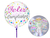 Globos Burbuja Cristal Feliz Cumpleaños c/10