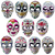 Mascaras Catrin Catrina 12 pzas