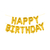 Letrero Globos Happy Birthday