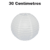Lampara China Blanca 30CM