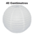 Lampara China Blanca 20CM - ElReyRaton