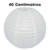 Lampara China Blanca 40CM