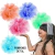 10 Pompones de tul 25cm