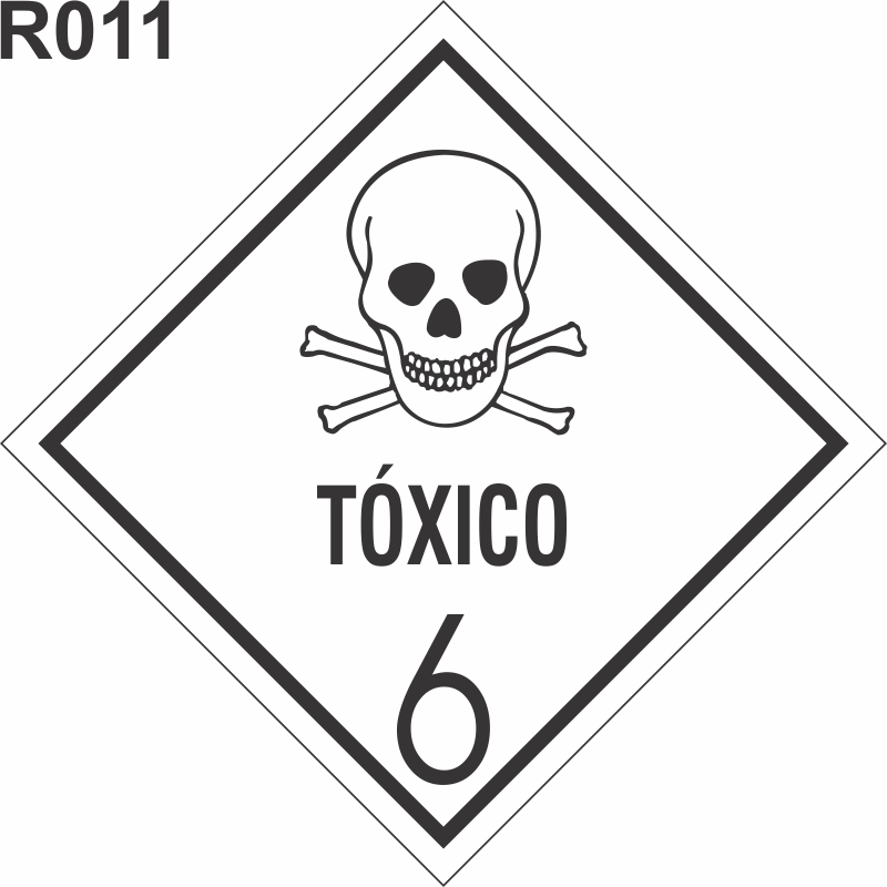 Rotulos De Risco Adesivos Rótulo de Risco