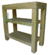 #231 Mesa de Arrime Asia con 2 Estantes