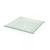 Plato Cuadrado Vidrio 27 cm
