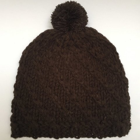 Beanie Fuji con pompón