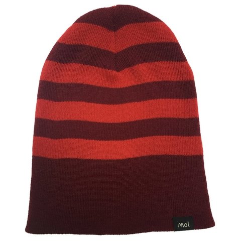 Beanie Lanín con rayas