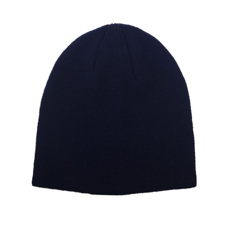 Gorro de Lana (Beanie) Liso Grueso Doble Largo Nº4