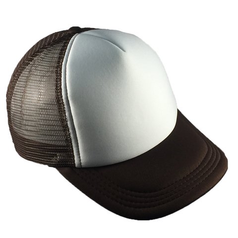 Gorra Trucker 1 Color + Frente Blanco