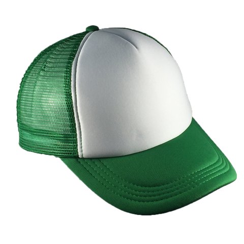 Gorra Trucker 1 Color + Frente Blanco