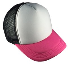 Imagen de Gorra Trucker 2 Colores + Frente Blanco