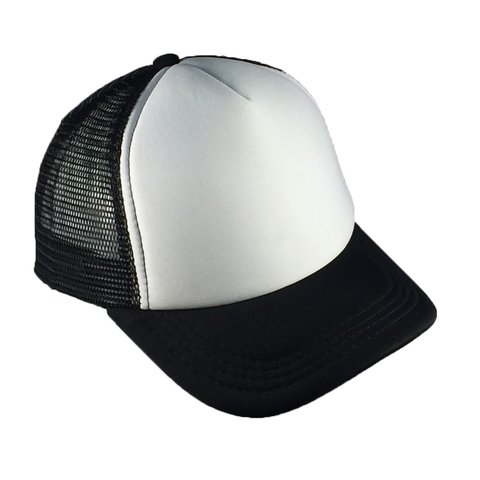 Gorra Trucker Niños 1 Color + Frente Blanco