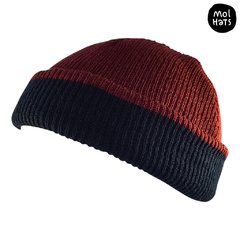 Gorro de Lana (Beanie) Corto Nº2 REVERSIBLE