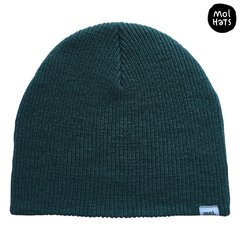 Gorro de Lana (Beanie) Liso Grueso Doble Medio Nº3