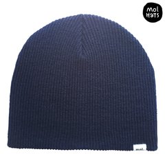 Gorro de Lana (Beanie) Liso Grueso Doble Medio Nº3 - tienda online