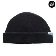 Gorro de Lana (Beanie) Liso Grueso Doble Medio Nº3 - Mol Hats