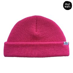 Imagen de Gorro de Lana (Beanie) Liso Grueso Doble Medio Nº3