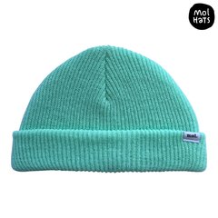Gorro de Lana (Beanie) Liso Grueso Doble Medio Nº3 - Mol Hats
