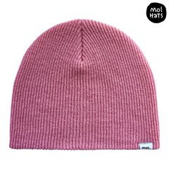 Gorro de Lana (Beanie) Liso Grueso Doble Medio Nº3 en internet