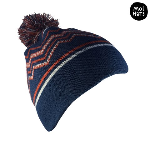 Gorro de Lana (Beanie) MMM Style con Pompón