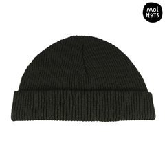 Gorro de Lana (Beanie) Liso Grueso Doble Medio Nº3 - Mol Hats