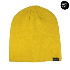 Gorro de Lana (Beanie) Liso Grueso Doble Largo Nº4 - tienda online